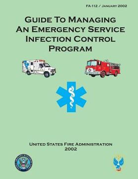 portada Guide to Managing an Emergency Service Infection Control Program (in English)