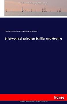 portada Briefwechsel zwischen Schiller und Goethe