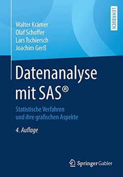 portada Datenanalyse mit Sas®: Statistische Verfahren und Ihre Grafischen Aspekte 