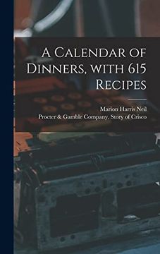 portada A Calendar of Dinners, With 615 Recipes (en Inglés)