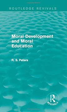 portada Moral Development and Moral Education (Routledge Revivals) (in English)