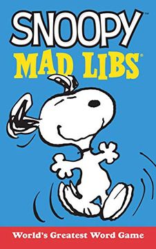 portada Snoopy mad Libs (in English)