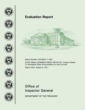 portada Evaluation Report: State Bussiness Credit Initiative (en Inglés)