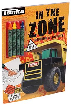 portada Hasbro: Tonka in the Zone: Coloring & Activity (Coloring Books With Covermount) (en Inglés)