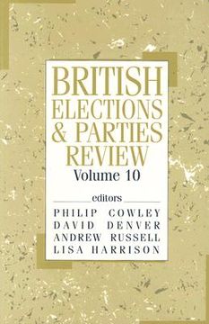portada british elections and parties review (en Inglés)