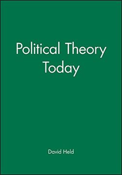 portada Political Theory Today (en Inglés)