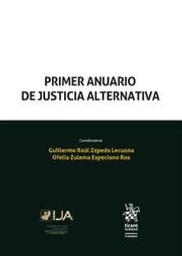 portada Primer Anuario de Justicia Alternativa (in English)