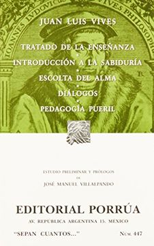 portada Tratado de la Enseñanza; Introduccion a la Sabiduria; Escolta del Alma; Dialogos; Pedagogia Pueril (in Spanish)
