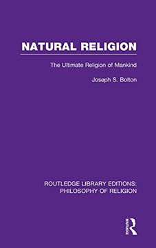 portada natural religion: the ultimate religion of mankind (in English)