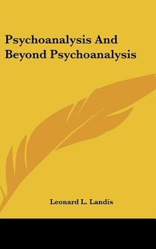 portada psychoanalysis and beyond psychoanalysis (en Inglés)
