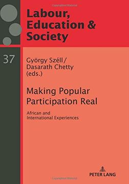portada Making Popular Participation Real: African and International Experiences (Arbeit, Bildung und Gesellschaft (en Inglés)