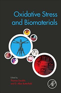 portada Oxidative Stress and Biomaterials (Woodhead Publishing Series in Biomaterials) (en Inglés)