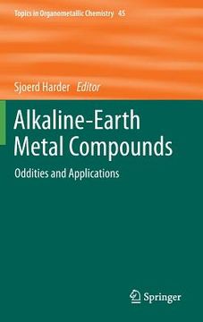 portada alkaline-earth metal compounds: oddities and applications (en Inglés)