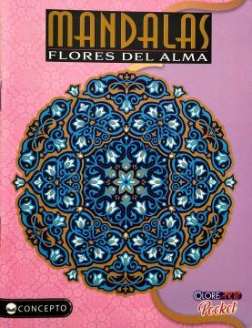 portada Colorearte Pocket mandalas flores del alma (in Spanish)