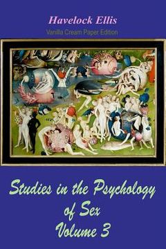 portada Studies in the Psychology of Sex Volume 3 (en Inglés)
