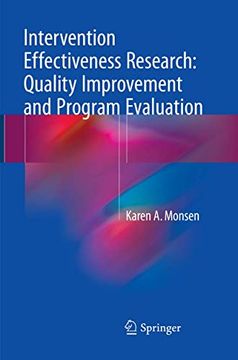 portada Intervention Effectiveness Research: Quality Improvement and Program Evaluation (en Inglés)