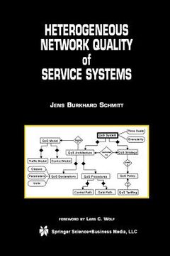 portada Heterogeneous Network Quality of Service Systems (en Inglés)