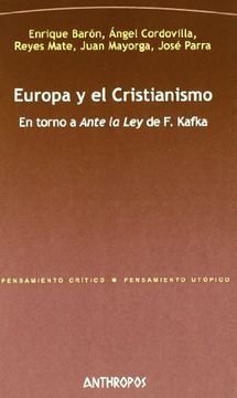 portada Europa y el Cristianismo (in Spanish)