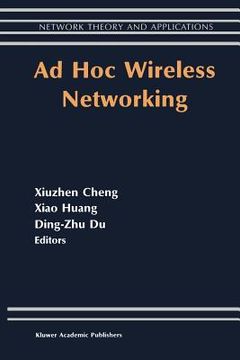 portada ad hoc wireless networking (in English)