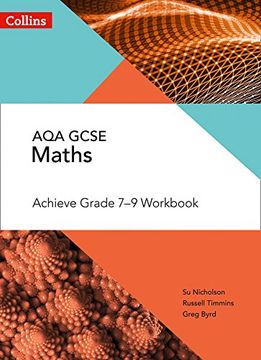 portada Aqa Gcse Maths Achieve Grade 7-9 Workbook (Collins Gcse Maths) (en Inglés)