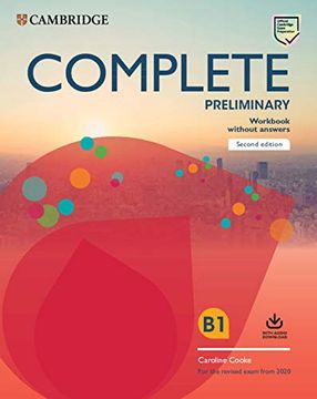 portada Complete Preliminary Workbook Without Answers With Audio Download: For the Revised Exam From 2020 (en Inglés)