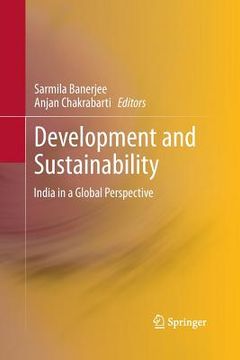 portada Development and Sustainability: India in a Global Perspective (en Inglés)