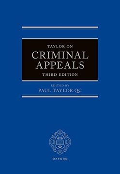 portada Taylor on Criminal Appeals 3e c (en Inglés)