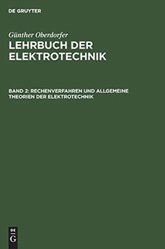 portada Rechenverfahren und Allgemeine Theorien der Elektrotechnik (en Alemán)