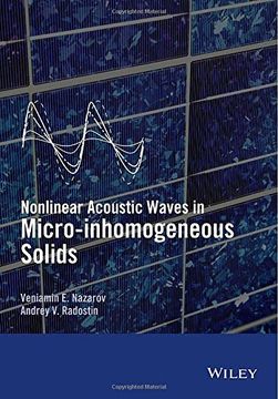 portada Nonlinear Acoustic Waves in Micro-Inhomogeneous Solids (en Inglés)