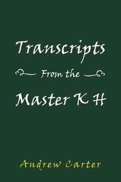 portada Transcripts From the Master K H (en Inglés)