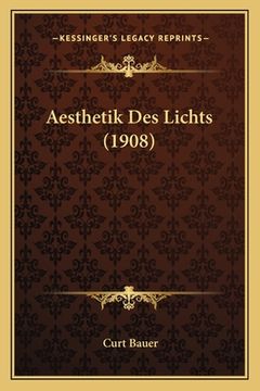 portada Aesthetik Des Lichts (1908) (en Alemán)