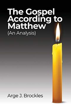 portada The Gospel According to Matthew: (an Analysis) (en Inglés)