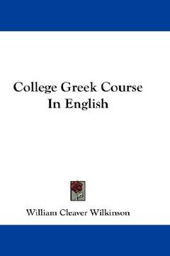 portada college greek course in english