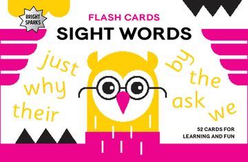 portada Bright Sparks Flash Cards - Sight Words (in English)