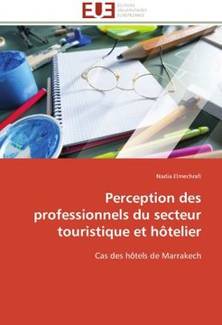 portada Perception Des Professionnels Du Secteur Touristique Et Hotelier