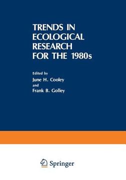 portada Trends in Ecological Research for the 1980s (in English)