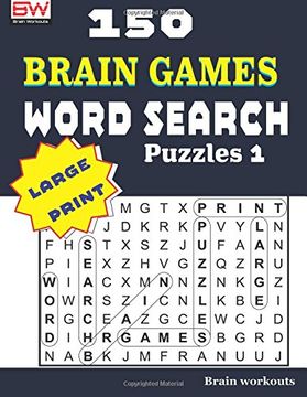 portada 150 Brain Games - WORD SEARCH Puzzles 1: Volume 1