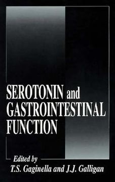 portada serotonin and gastrointestinal function (en Inglés)