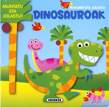 portada Dinosauroak. (en Euskera)