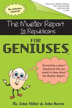portada The Mueller Report for Republicans for Geniuses: Gag Book (en Inglés)