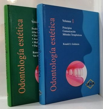 portada Odontología estética Goldstein completa 2 tomos (in Spanish)