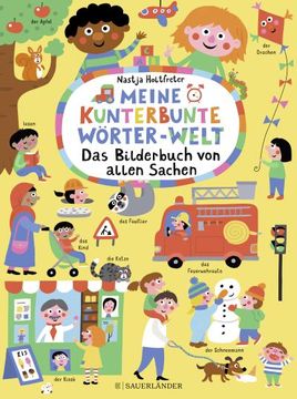 portada Meine Kunterbunte Wörter-Welt: Das Bilderbuch von Allen Sachen (in German)