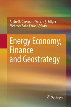 portada Energy Economy, Finance and Geostrategy (en Inglés)