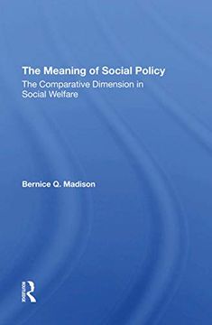portada The Meaning of Social Policy: The Comparative Dimension in Social Welfare 