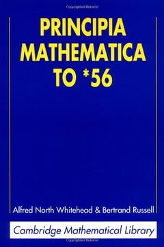 portada Principia Mathematica to *56 2nd Edition Paperback (Cambridge Mathematical Library) 