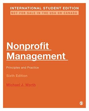 portada Nonprofit Management - International Student Edition: Principles and Practice (en Inglés)