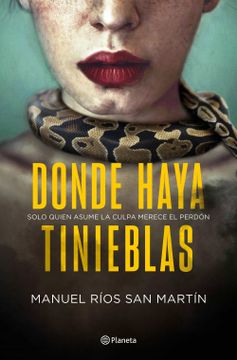 portada Donde Haya Tinieblas (in Spanish)