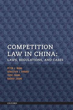 portada Competition law in China: Laws, Regulations, and Cases 