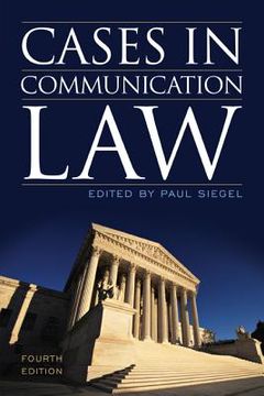 portada Cases in Communication Law (en Inglés)