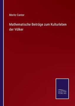 portada Mathematische Beiträge zum Kulturleben der Völker (en Alemán)